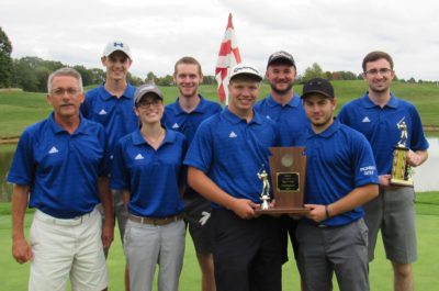 BC3 Golf Claims Conference Title; Lewis Wins Individual Championship