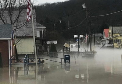 Water Rescue Crews Go House-To-House In Renfrew Checking On Residents